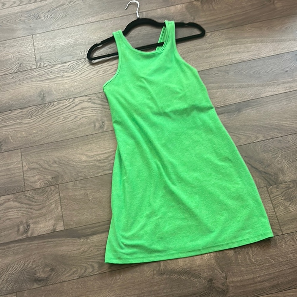 Beyond Yoga Green Mini Dress
